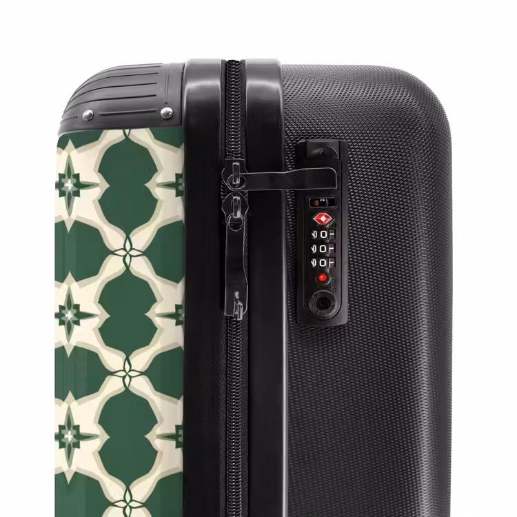 Valise - Carrelage - Classic - Vert — 5