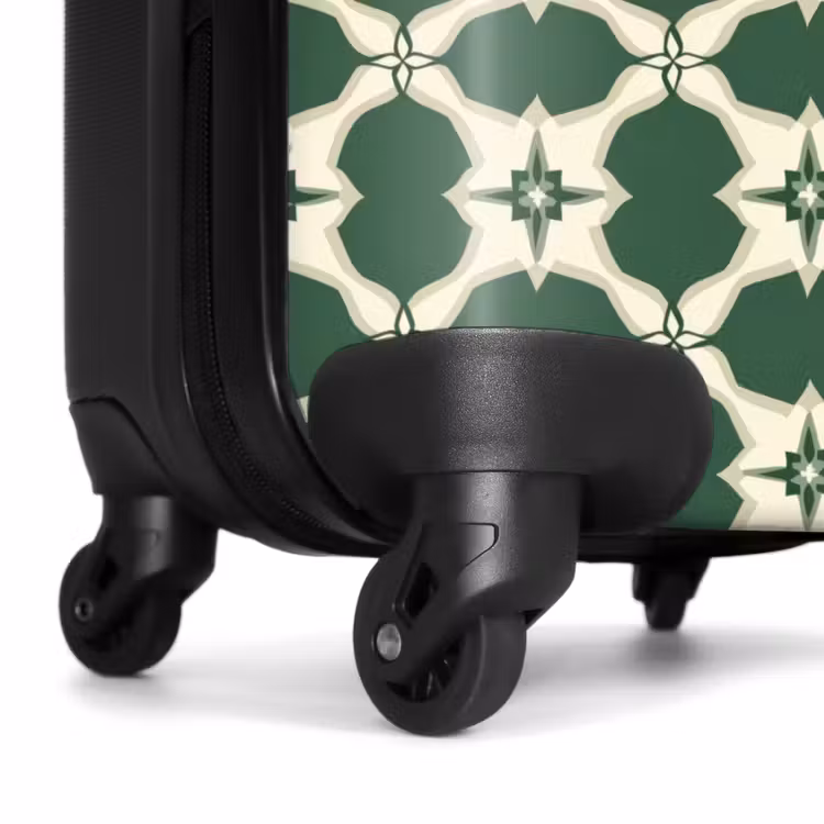 Valise - Carrelage - Classic - Vert — 6