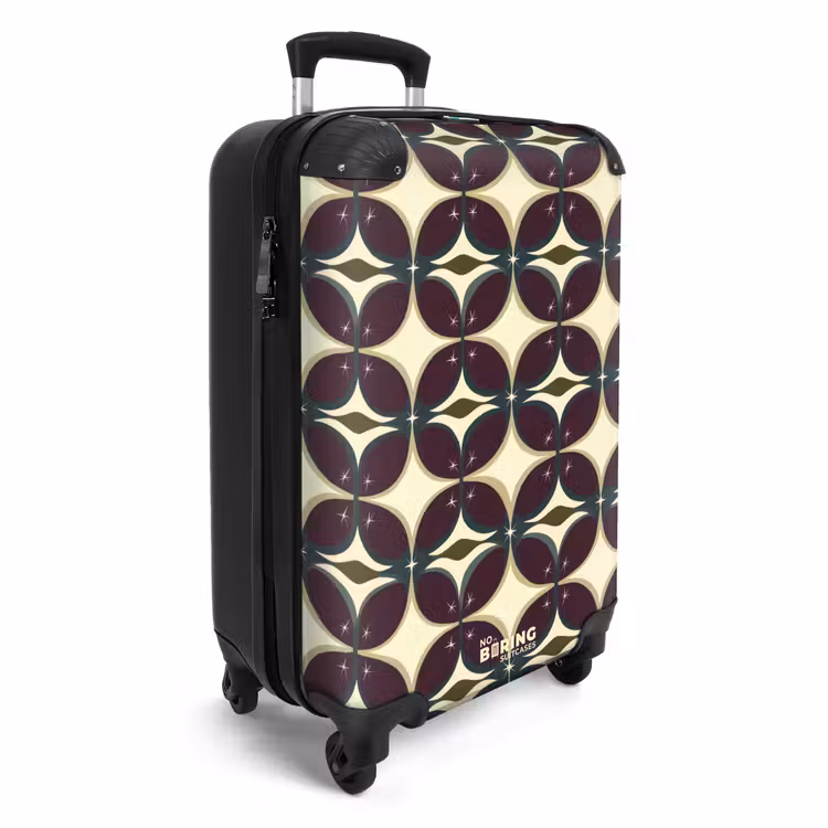 Valise - Cercle - Rétro - Coloré — 2