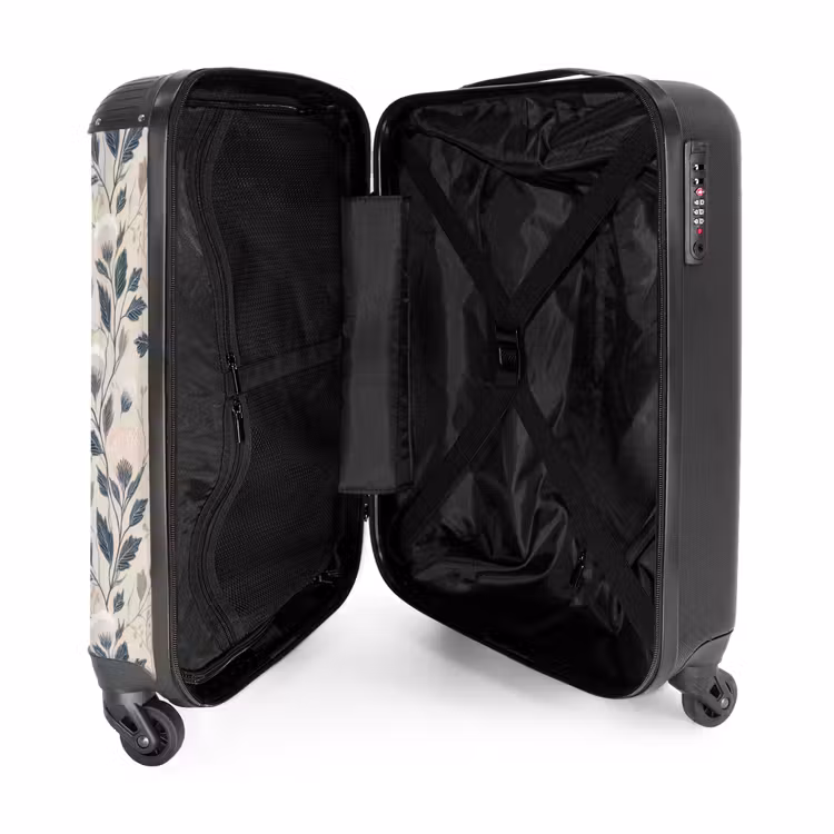 Valise - Classique - Botanique - Colorée — 4