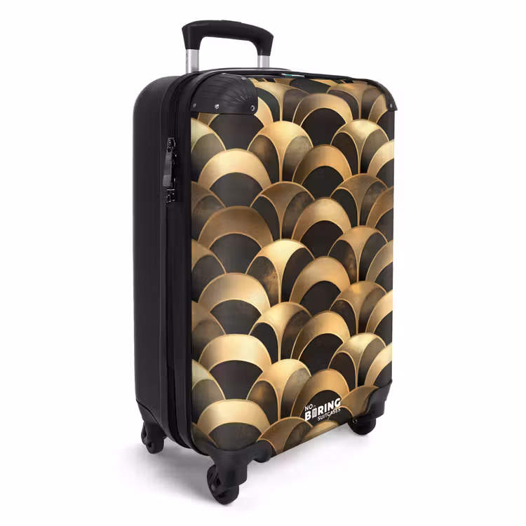Valise - Écailles - Texture - Or — 2