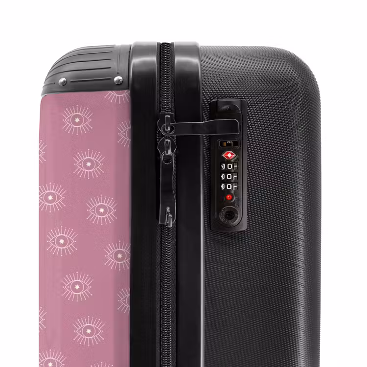 Valise - Boho - Motif violet — 5