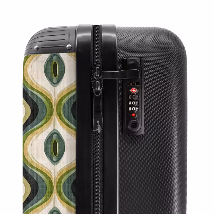 Valise - Abstrait - Rythmique - Vert — 5