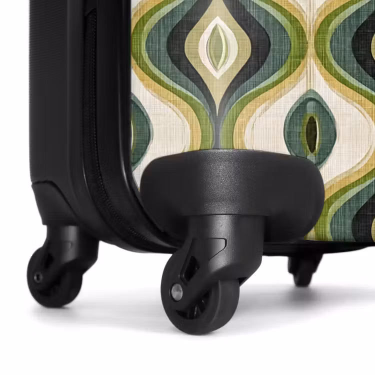 Valise - Abstrait - Rythmique - Vert — 6