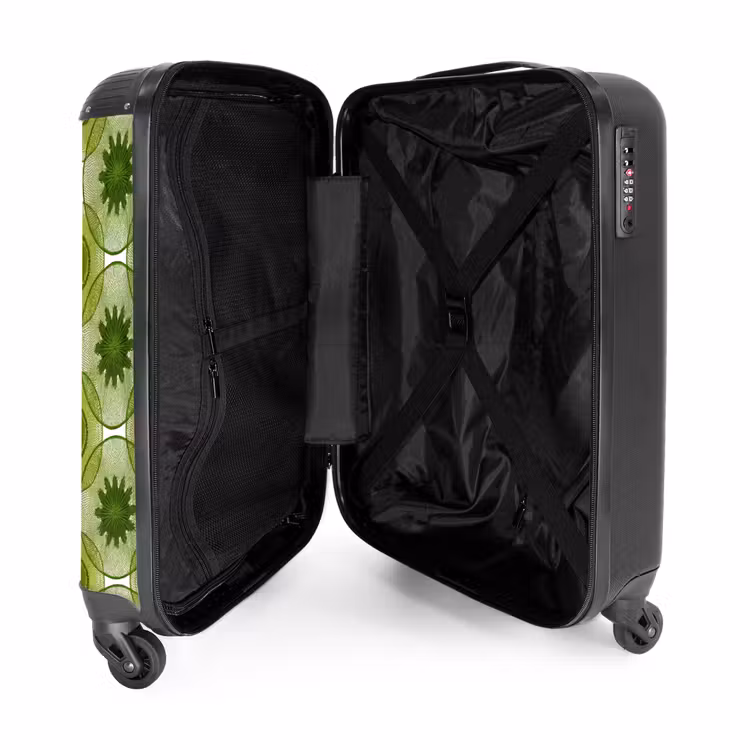 Valise - Cercles - Motif - Vert — 4