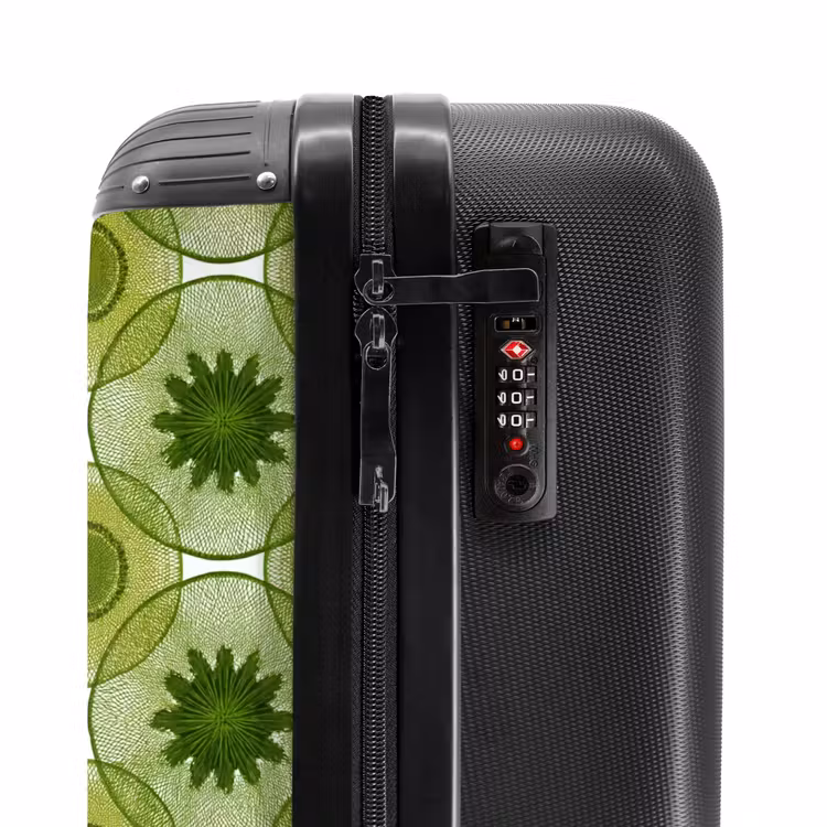 Valise - Cercles - Motif - Vert — 5