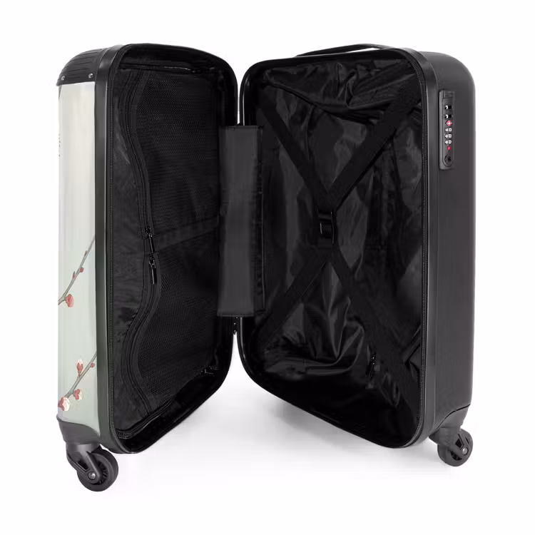 Valise - Cerises - Fleurs - Vert — 4
