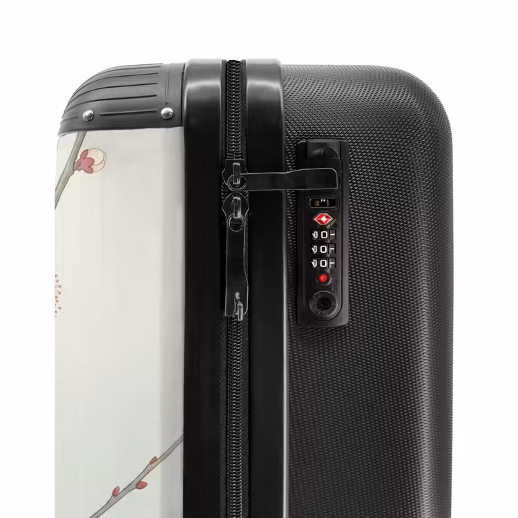 Valise - Cerises - Fleurs - Vert — 5
