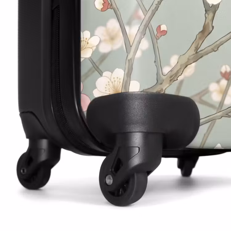 Valise - Cerises - Fleurs - Vert — 6