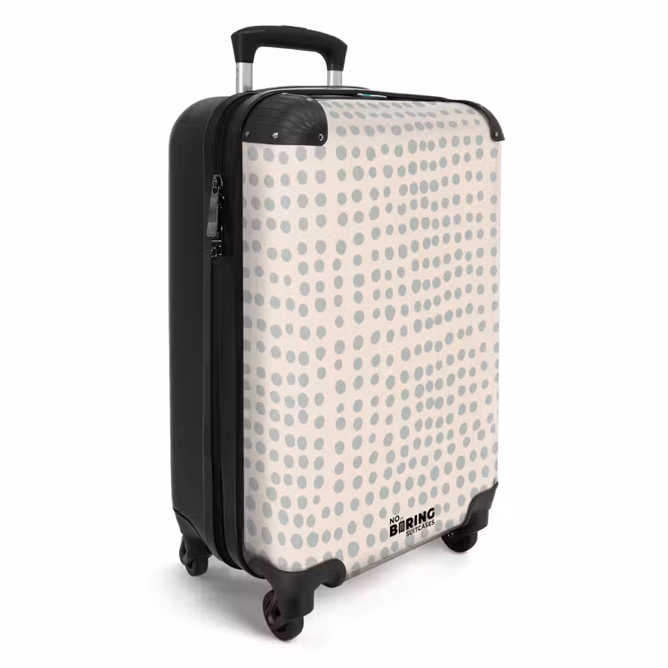 Valise - Points gris-bleu — 2