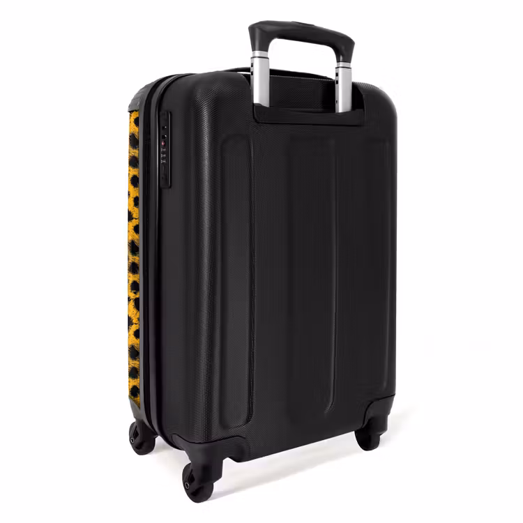 Valise - Impression panthère jaune d'or — 3