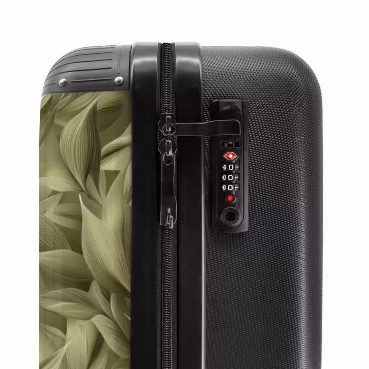 Valise - Feuilles - Moderne - Vert — 5