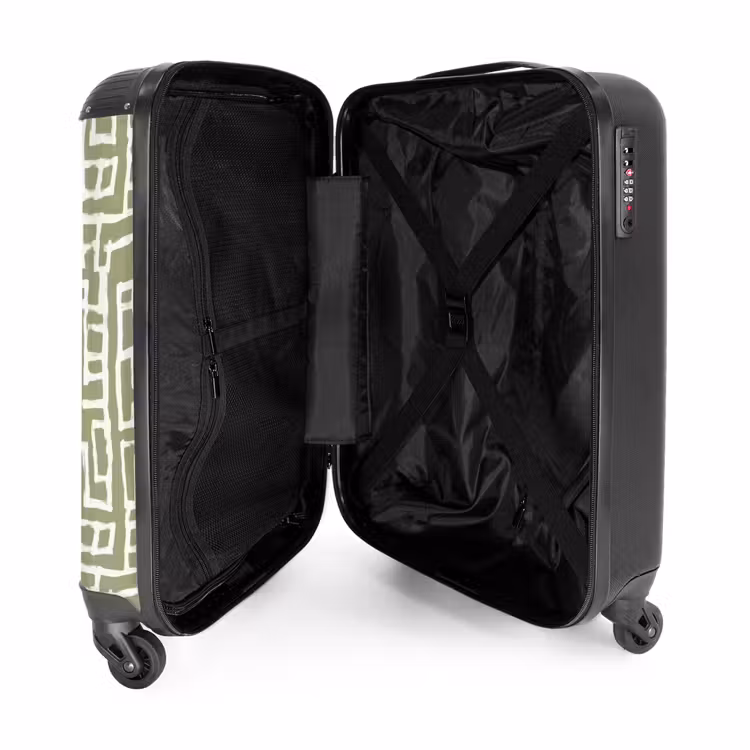 Valise - Graphique - Motif - Vert — 4