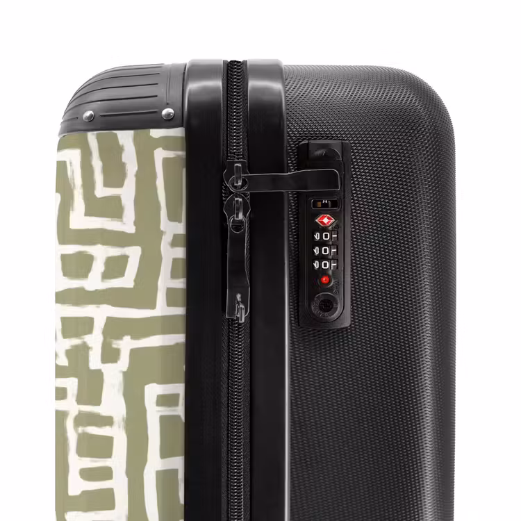 Valise - Graphique - Motif - Vert — 5