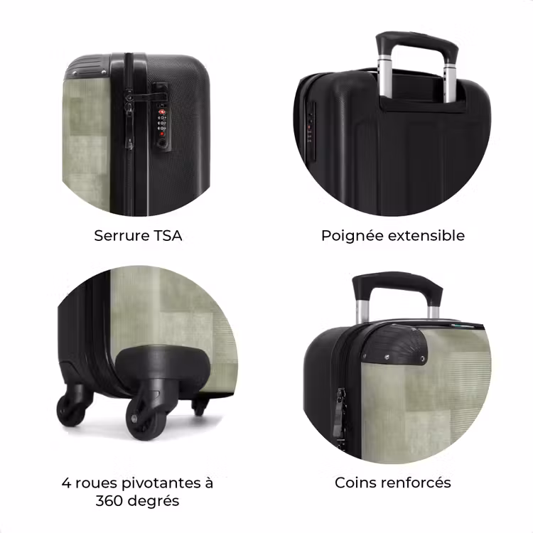 Valise - Plats - Rustique - Vert — 8