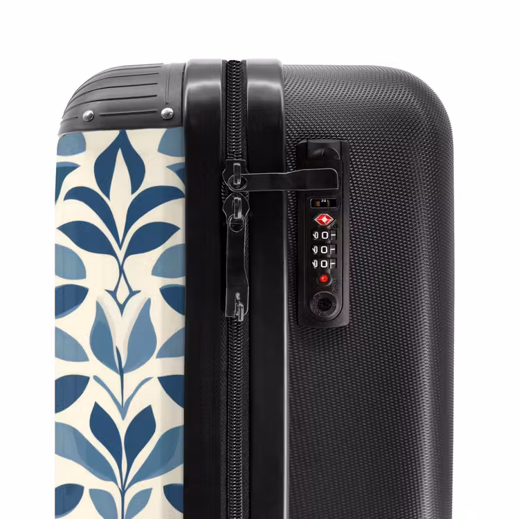 Valise - Flora - Moderne - Bleu — 5
