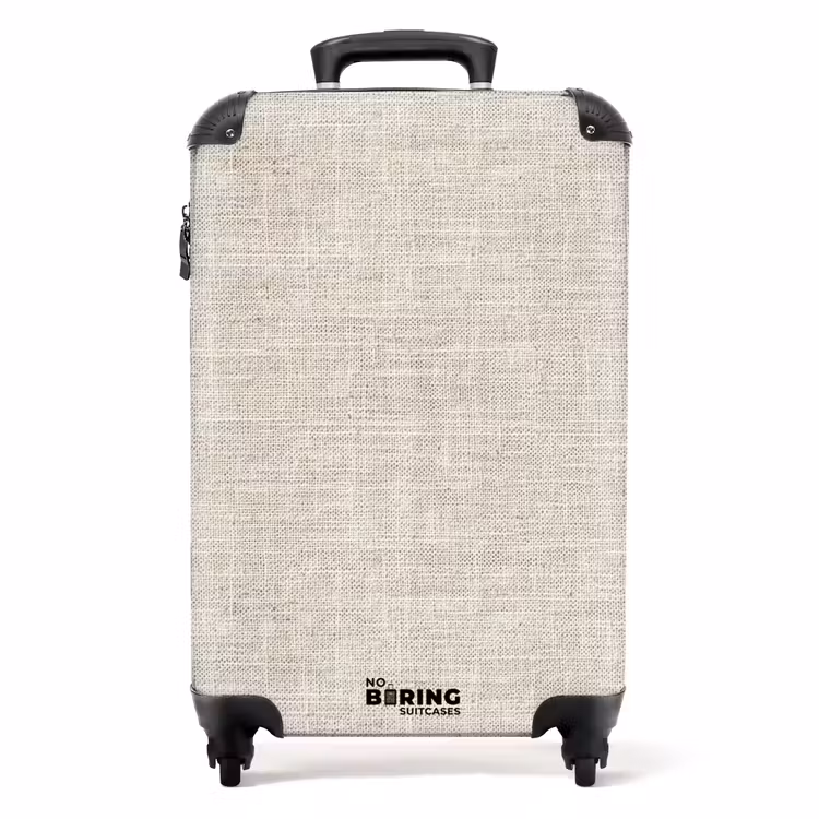Valise - Lin - Texture - Beige — 1