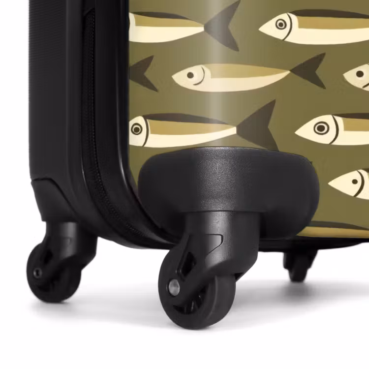 Valise - Poisson - Motif - Vert — 6