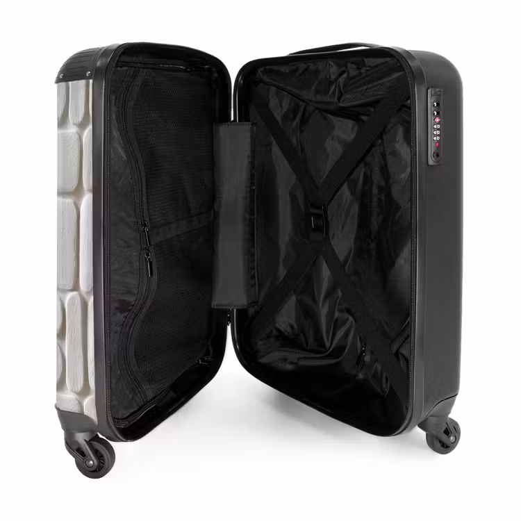 Valise - Relief - Texture - Blanc — 4