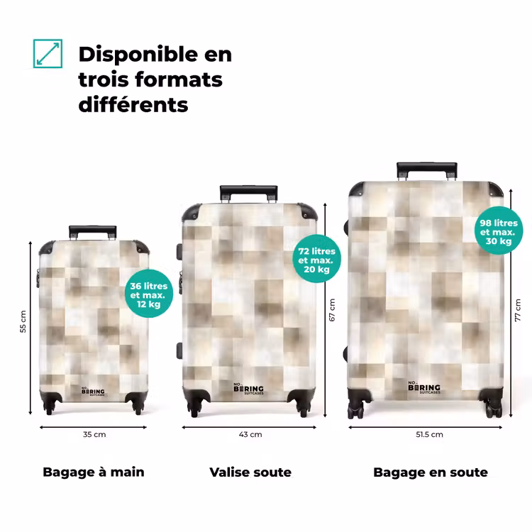 Valise - Texture - Lin - Beige — 7