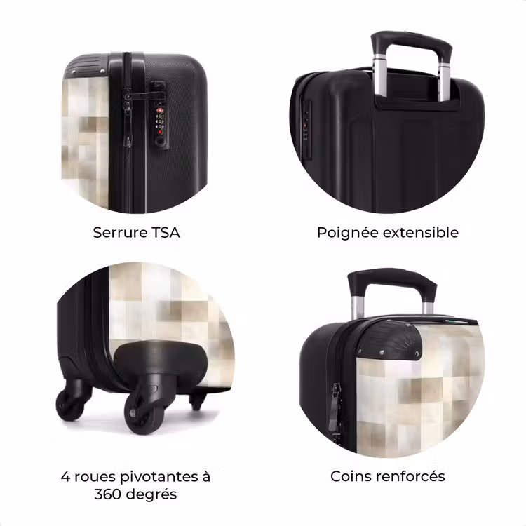 Valise - Texture - Lin - Beige — 8