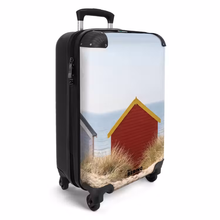 Valise - Plage - Chalets - Coloré - Dunes — 2