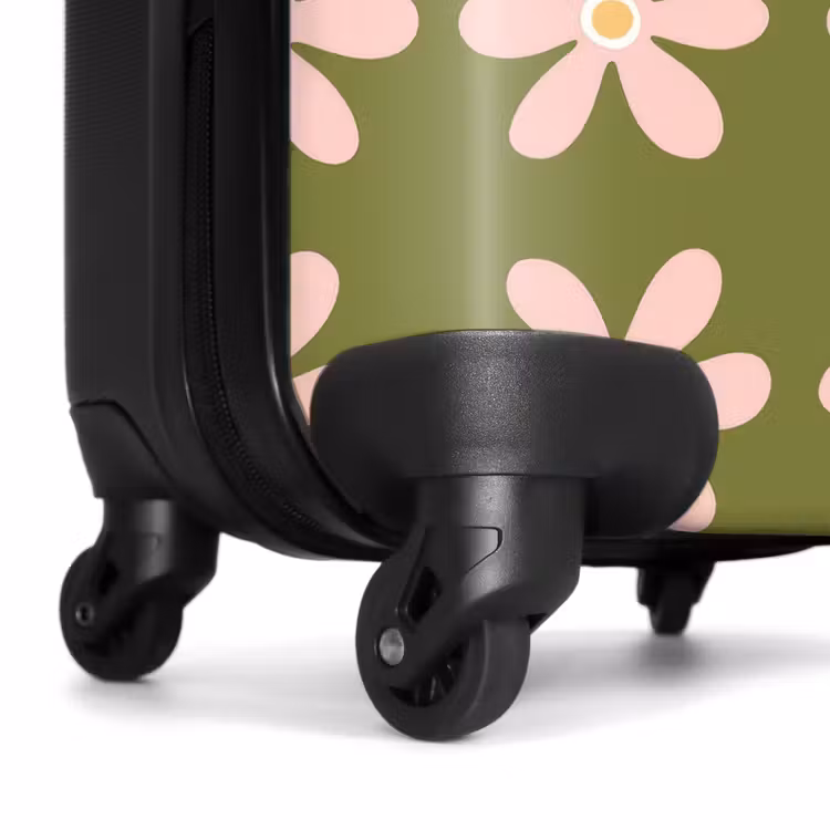 Valise - Fleur - Moderne - Vert — 6