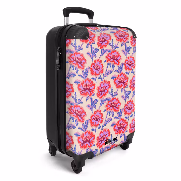 Valise - Fleurs - Motif - Multicolore — 2