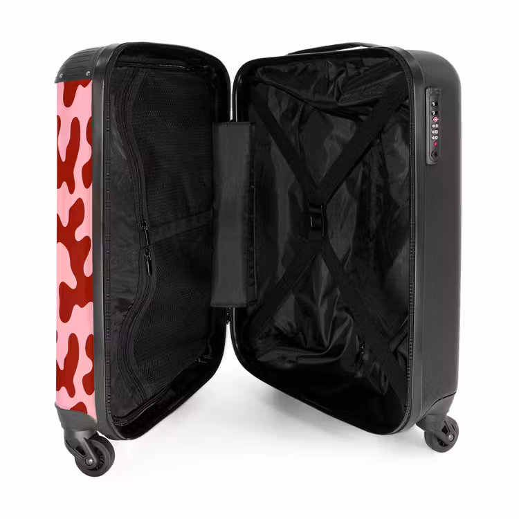 Valise - Moderne - Abstrait - Rouge — 4