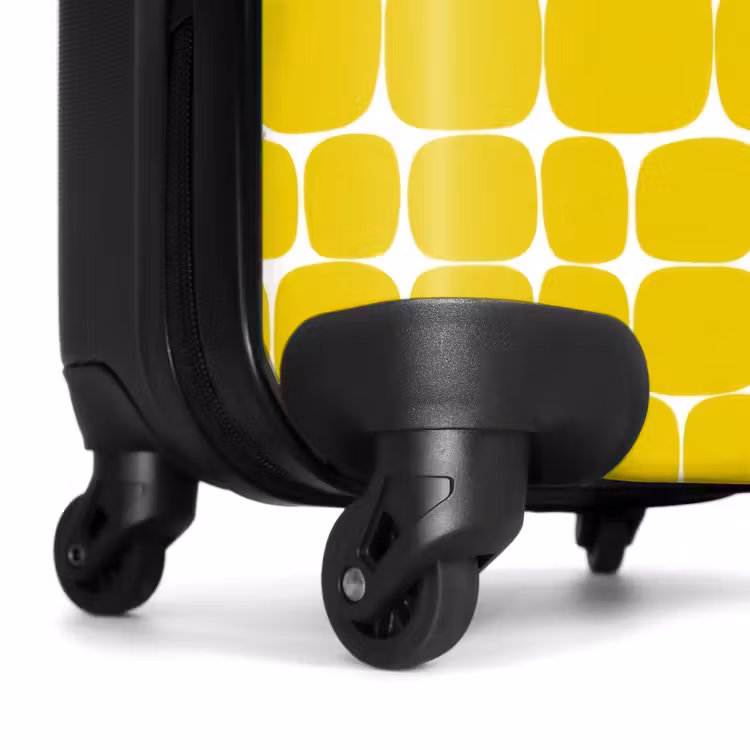 Valise - Points - Moderne - Jaune — 6