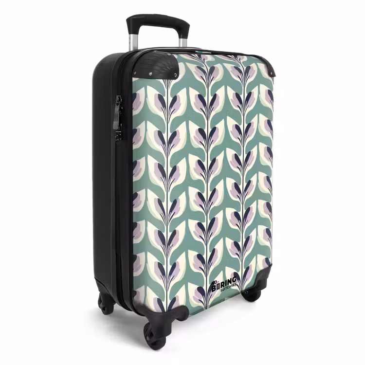 Valise - Rétro - Moderne - Vert — 2