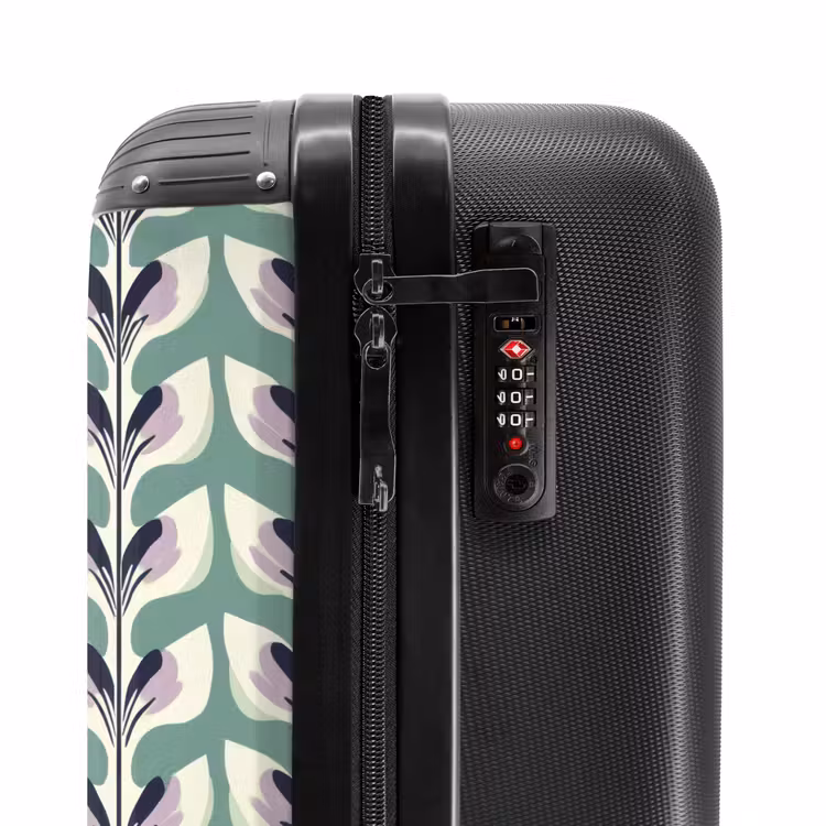 Valise - Rétro - Moderne - Vert — 5