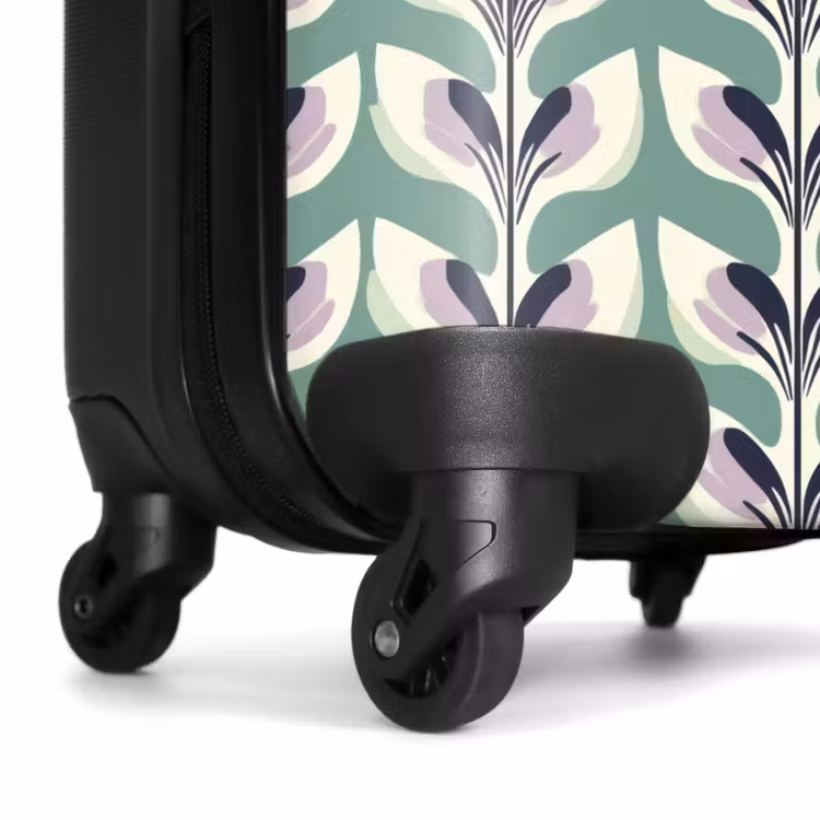 Valise - Rétro - Moderne - Vert — 6