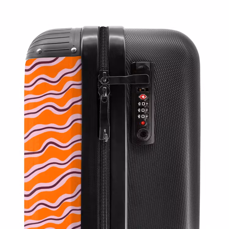 Valise - Retro - Wavy - Orange — 5