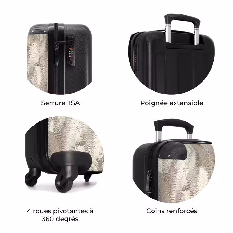 Valise - Serpent - Texture - Sable — 8