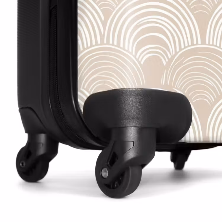 Valise - Ondes - Texture - Beige — 6