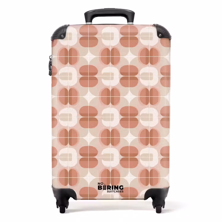 Valise - Rétro - Classique - Rose — 1