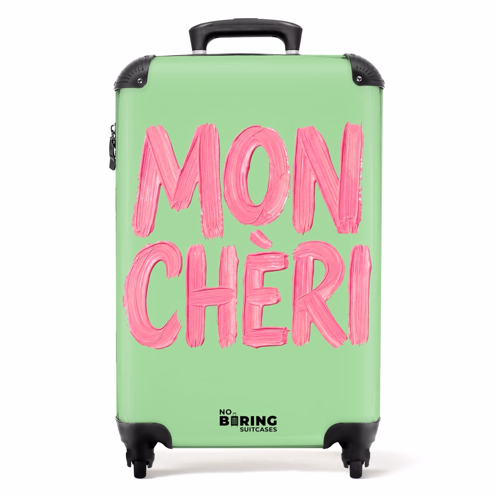 Valise - Mon cheri - Vert - Rose — 1