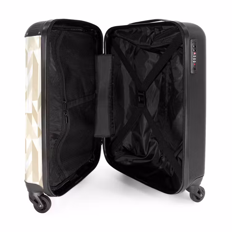 Valise - Moderne - Abstrait - Beige — 4
