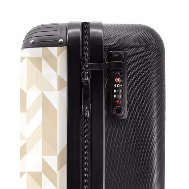 Valise - Moderne - Abstrait - Beige — 5