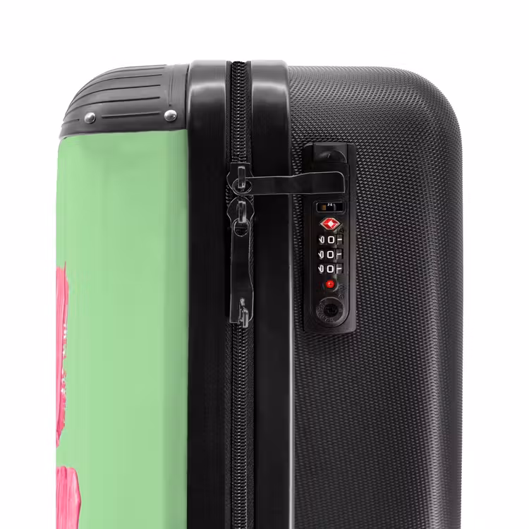 Valise - Mon cheri - Vert - Rose — 5