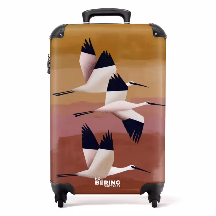 Valise - Oiseaux - Bec - Abstrait — 1