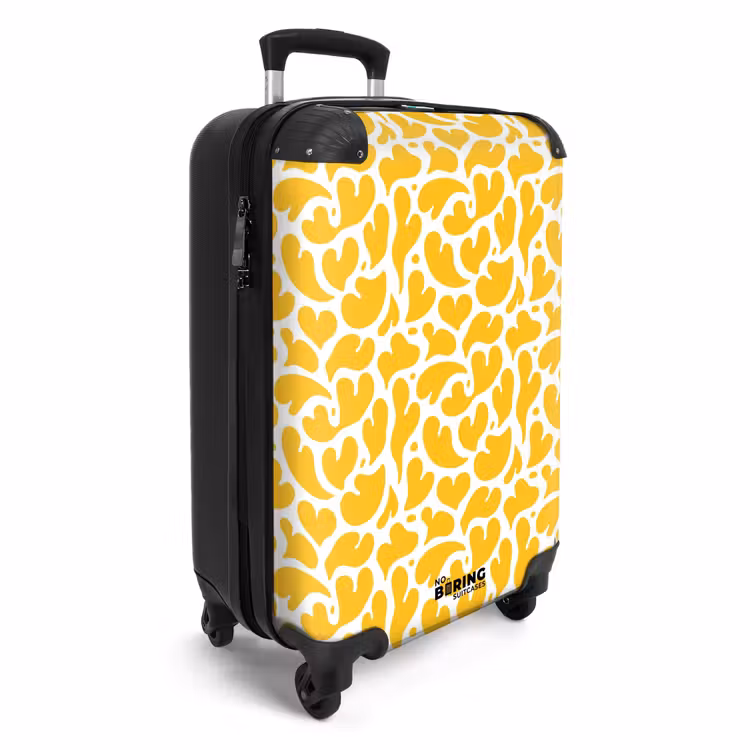 Valise - Motifs - Éclats de jaune — 2