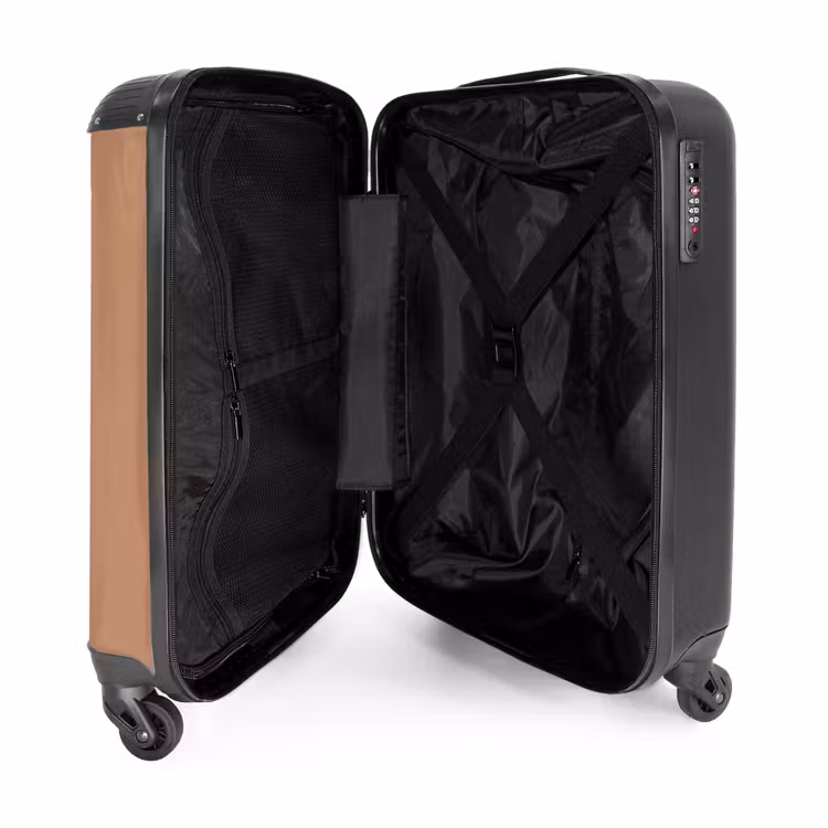 Valise - Teinte chaude brun clair — 4