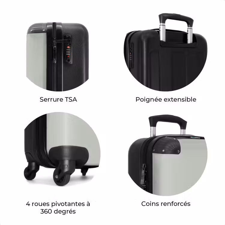 Valise - Teinte gris clair — 7