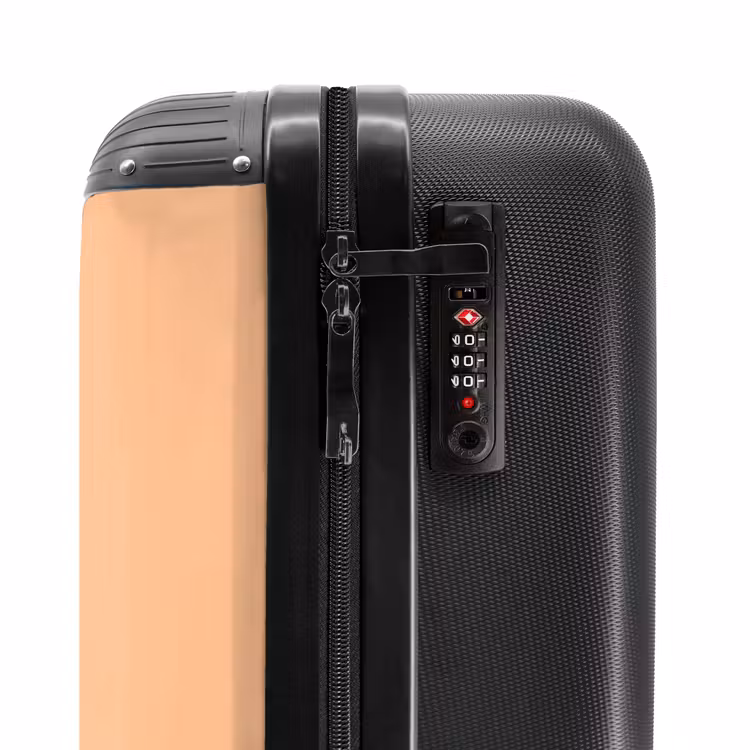 Valise - Teinte pêche-orange douce — 5