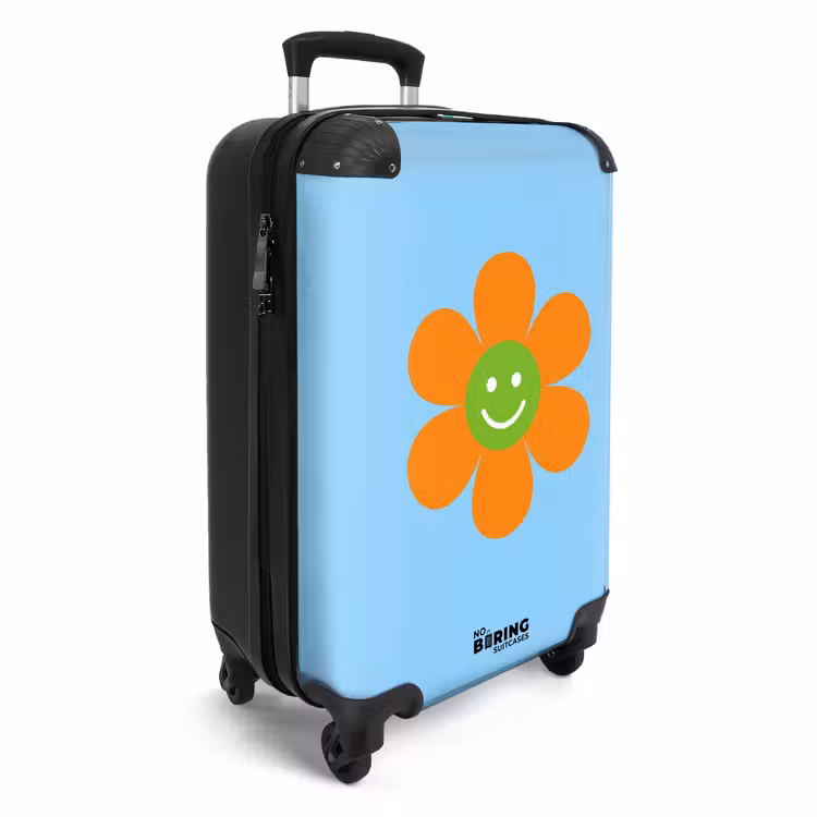 Valise - Fleur - Sourire - Coloré — 2