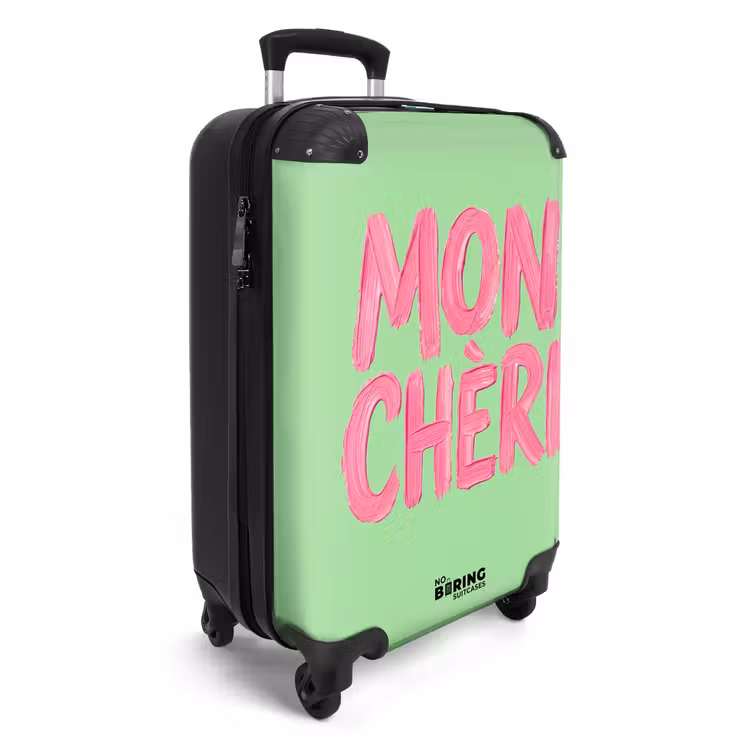 Valise - Mon cheri - Vert - Rose — 2