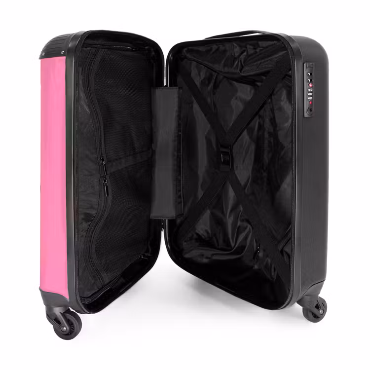 Valise - Smiley - Fleur - Rose — 4