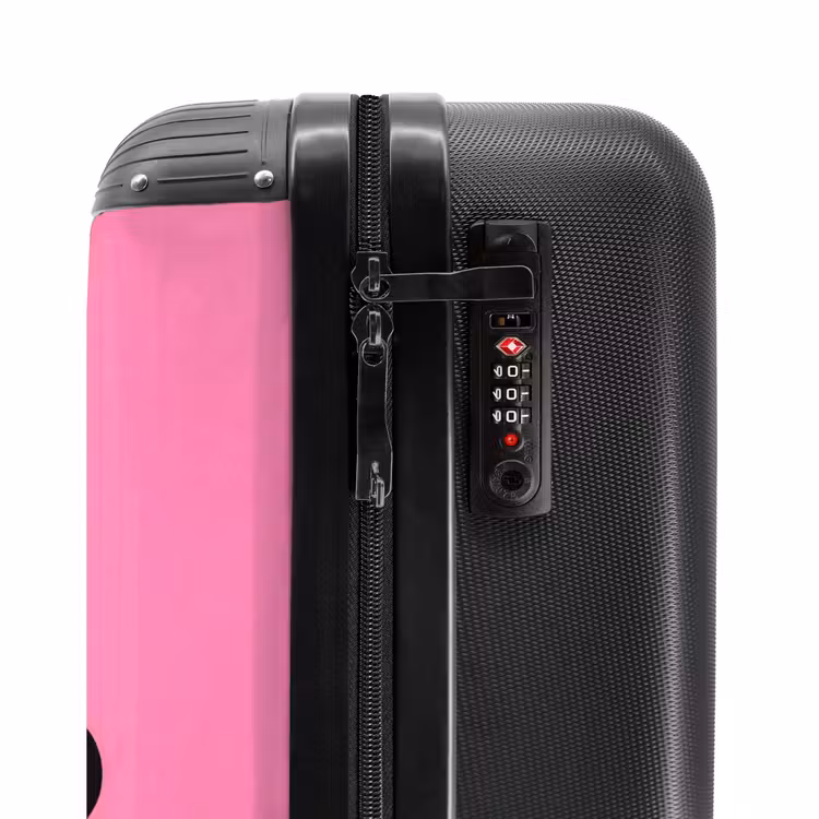 Valise - Smiley - Fleur - Rose — 5